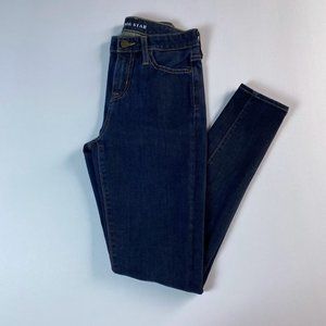 Big Star, dark Ella High Rise Skinny Four Way Stretch jeans, size 0/25